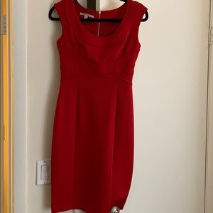 Maggy London red dress size 4